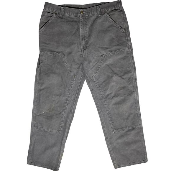 Carhartt B136 USA made VTG Double Knee Workwear Carpenter Dungaree